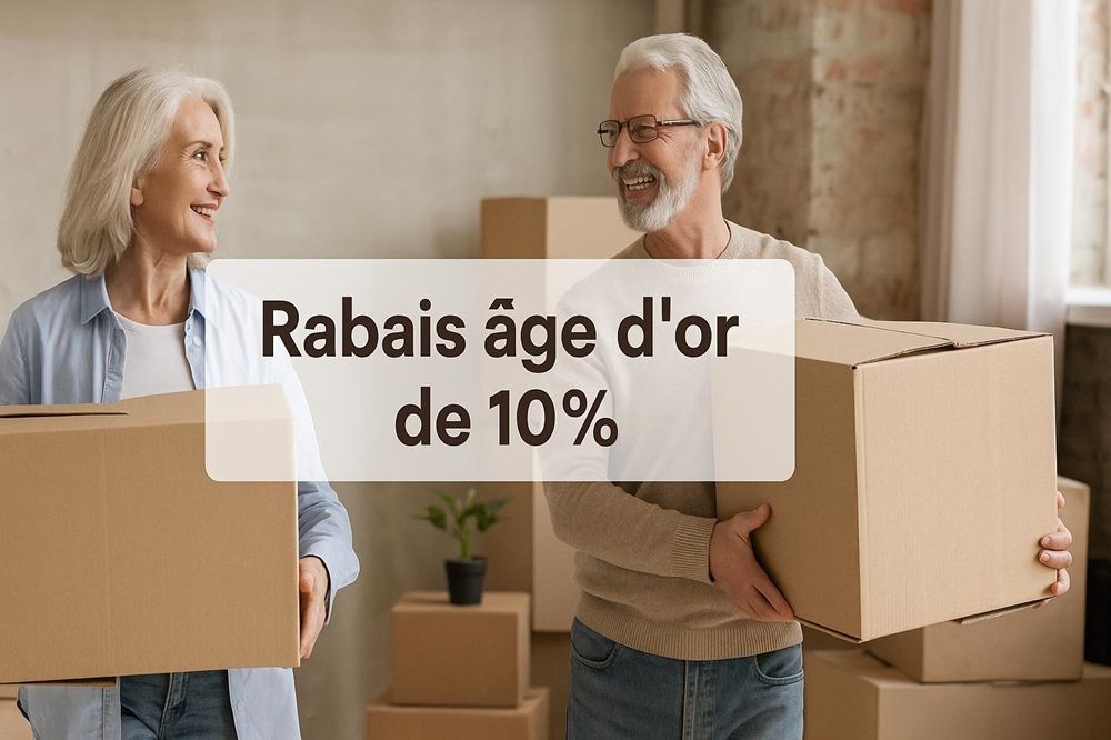 Rabais &acirc;ge d&rsquo;or de 10%